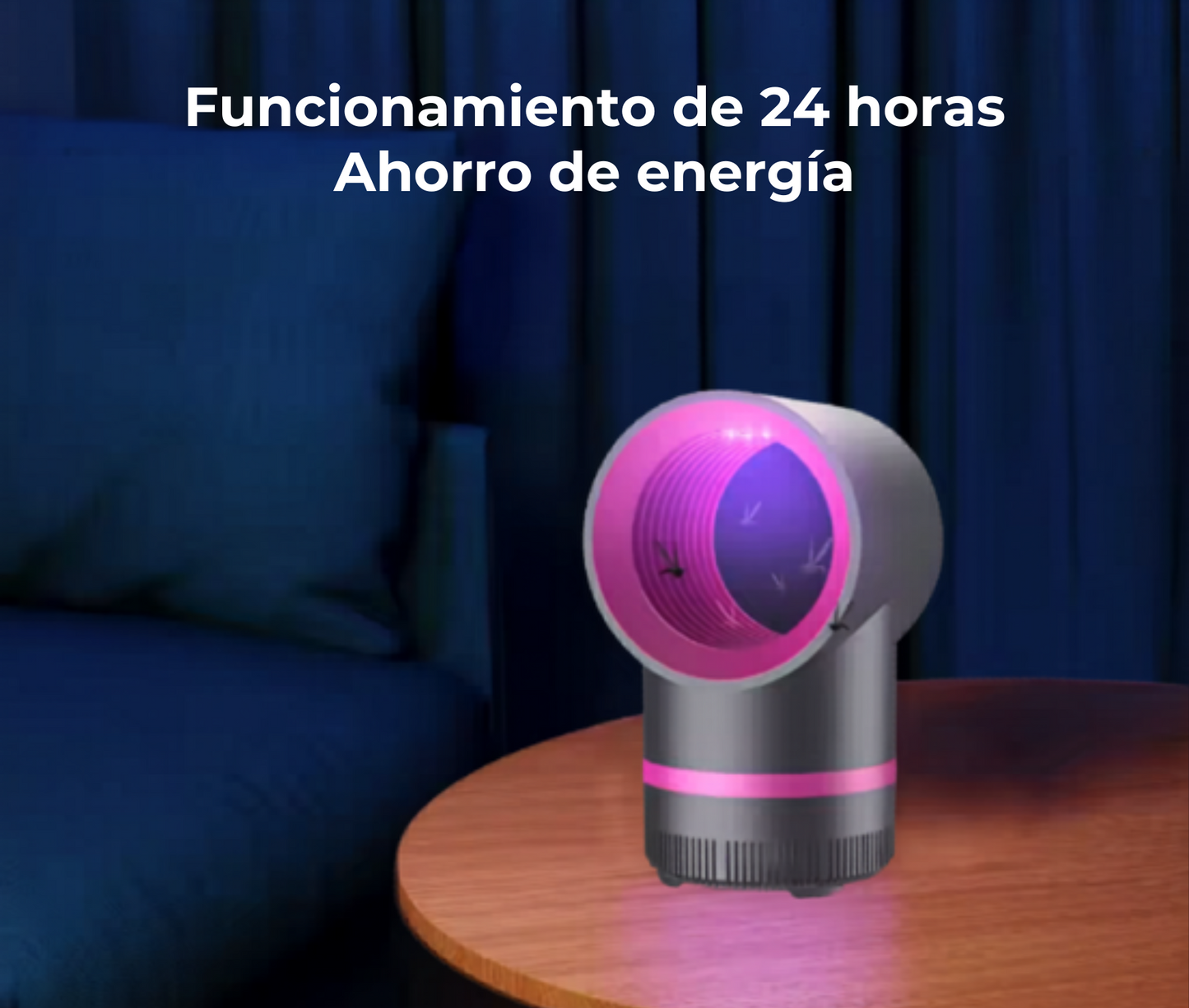 Lámpara Antimosquitos UV Silenciosa